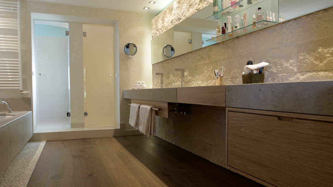 Badmöbel von Korfmacher Holzverarbeitung, Schreinerei Düsseldorf, Tischlerei Düsseldorf