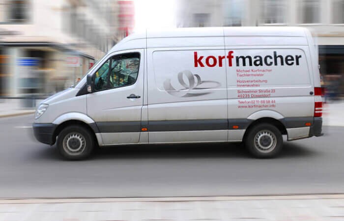 Unterwegs – perfektes Handwerk aus der Tischlerei | Schreinerei Korfmacher Holzverarbeitung.