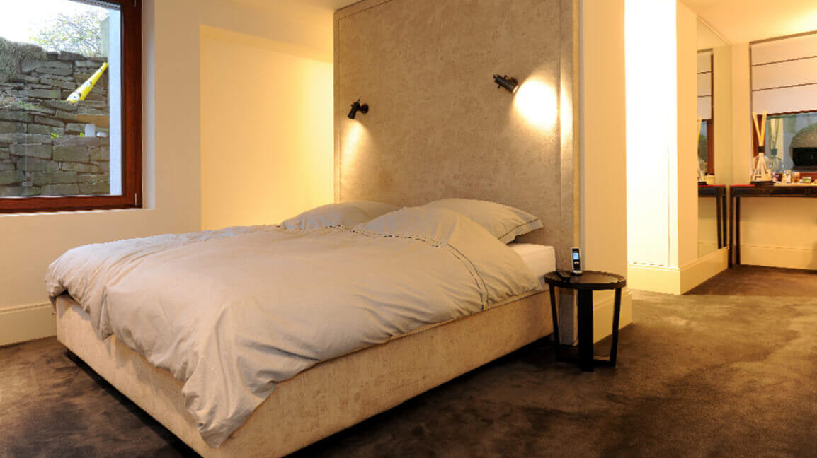 Beispiel Schlafzimmer – individuelle Lösungen rund ums Bett von Korfmacher Holzverarbeitung, Düsseldorf.